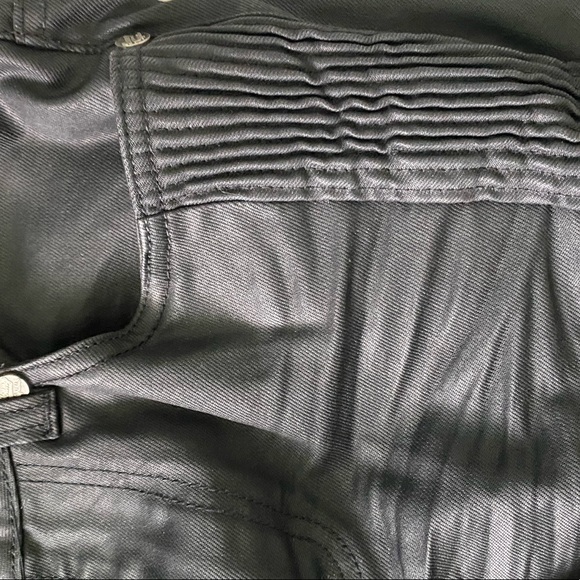 Low rise black jeans rocker style - Picture 7 of 9